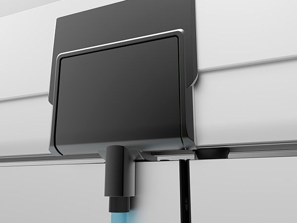Integrated metallic opening system Integrated metallic opening system