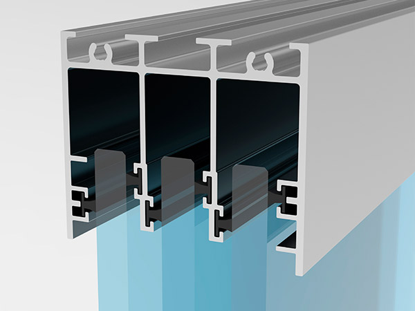 Upper profile includes inside brush seal